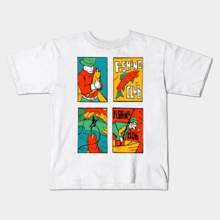 fishing mania Kids T-Shirt